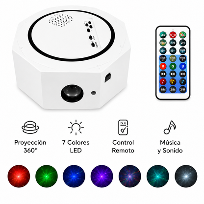Proyector De Luces Octagonal
